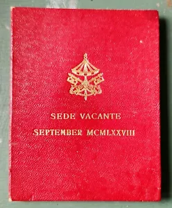 MONETA Argento VATICANO 1978 SEDE VACANTE 500 LIRE. USO SOLO POSTE RACCOMANDATA - Foto 1 di 3