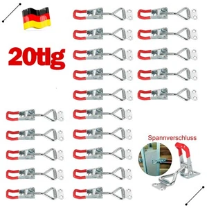 10/20Stück Spannverschluss Bis 100Kg Kistenverschluss Kappenschloss Knebelklemme - Bild 1 von 14