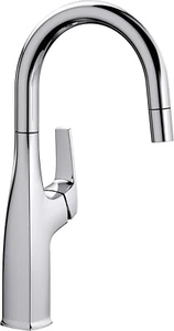 Blanco 442681 Rivana 1,5 GPM Einloch herunterziehbare Bar Wasserhahn Chrom KOSTENLOSER VERSAND! - Bild 1 von 4