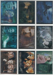 Harry Potter Order Of The Phoenix Update Complete Prismatic Foil Chase Set R1-9 - Picture 1 of 2