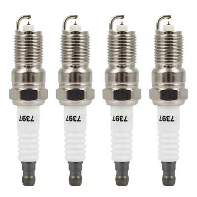 4Pcs Iridium Spark Plugs 7397 For GMC Sonoma Chevrolet S10 L4 2.2L 1998-2003 - Image 1 of 4