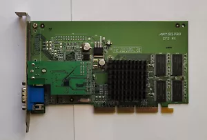 Abit Siluro nVidia GeForce2 MX 32MB AGP VGA Card - Test OK! - Picture 1 of 4