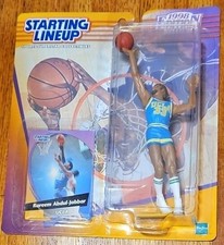 1998 Kareem Abdul-Jabbar UCLA Bruins College FAME Starting Lineup Figure MINT  