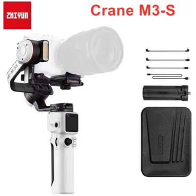 ZHIYUN Crane M3S 3-Axis Gimbal Stabilizer for Canon Nikon Sony Mirrorless Camera - Image 1 of 4