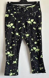 Nike Leggings Womens Extra Small Dri Fit Active Splatter Print Gym Workout