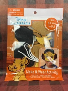 NEW Disney Classics Lion King Make & Wear Simba Mask Activity - Picture 1 of 6