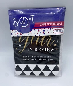 Silvester Spielset 40 Gold Gamerific Bundle von Big Dot Of Happiness Neu  - Bild 1 von 6
