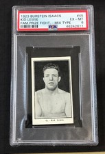 1923 Burstein Isaacs Famous Prize Fighters Mix Type #45 Kid Lewis PSA 6  EX-MT