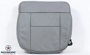 Ford F-150 Lariat 06 07 - Cubierta de asiento de cuero de repuesto para la parte inferior del lado del conductor gris- - Imagen 1 de 12