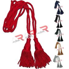 Silk Bagpipe Scottish Great Highland Drone Cord Red Color Professional AAR