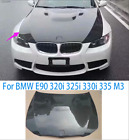 Carbon Fiber Front Hood Vented Bonnet Cover For BMW E90 320i 325i 330i 335 M3