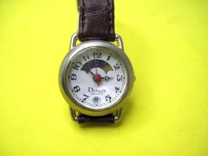 Vintage 'Details Quartz' Small Moon Phase Wrist Watch Japan Mvt. - Picture 1 of 24