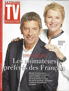 TV MAGAZINE N°22349 19/06/2016  ANIMATEURS PREFERES/ CYMES/ LUCET/ GAROU/ ROLAND - Imagen 1 de 1