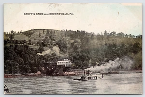 Brownsville Krepp's Knob~Steamer Below Diamond Mine Tipple~Arkle Cousin is Boss - Picture 1 of 2