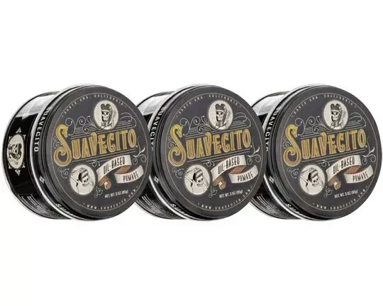 Suavecito Oil Based Pomade 3 oz, (Pack of 3) - Image 1 of 1