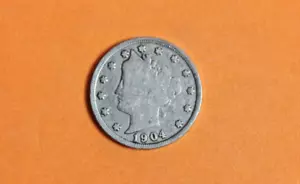 1904 Liberty Nickel - #K27746 - Picture 1 of 2