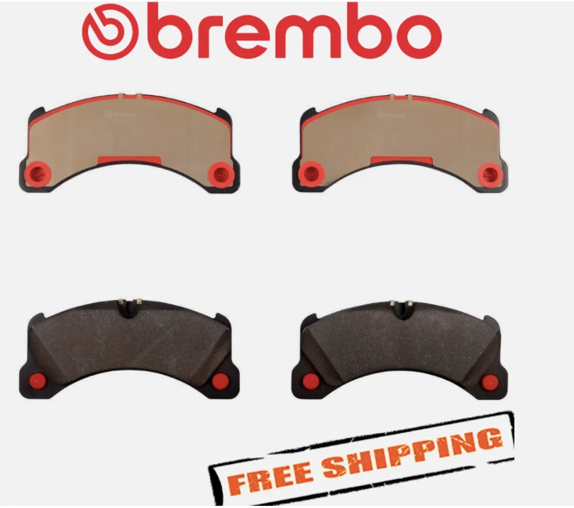 Juego de pastillas de freno de disco delanteras de cerámica Brembo P65026N para Porsche Cayenne 2011-2013 Foto 1 de 4