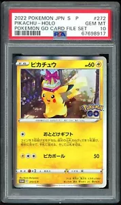 Pokemon Japanese Promo S 272/S-P Pikachu SWSH234 Card 2022 PSA 10 67698917 - Picture 1 of 2