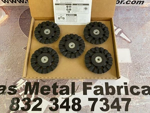 3M Roloc 28473 Cool Runing Disc Pad TR 4” x 5/8” -11INT Qty 5 - Picture 1 of 5