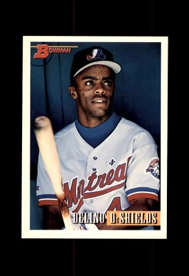 DELINO DESHIELDS #424 MONTREAL EXPOS 1993 BOWMAN - Image 1 of 2