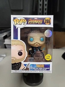 Thor Marvel Funko Pop #286 Avengers Infinity War GITD Jugamos Chile Excelente RARO - Imagen 1 de 6