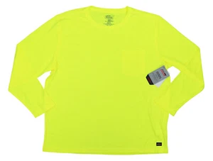 Dickies Temp Control Regular Fit Long Sleeve Crew Neck Men's T-Shirt XXL NWT - Picture 1 of 9