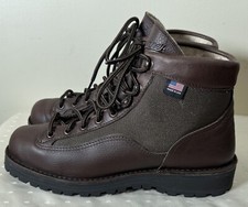 DANNER LIGHT II 6" WATERPROOF DARK BROWN OUTDOOR BOOTS 33020 PRE-OWNED SZ 10 D