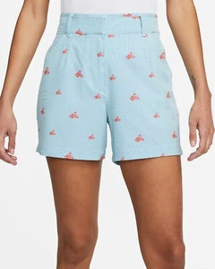 New NIKE Dri-Fit Victory Women Golf Shorts In Barely Green/Pink Size S -MSRP $75 - Picture 1 of 10