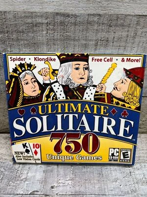 Ultimate Solitaire 750 (PC, 2005) CD-ROM - Bild 1 von 4