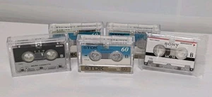 Nuova confezione aperta 1998 TDK MC-60 MC60 microcassetta 60 minuti 3 nastri più altri 2 - Foto 1 di 4