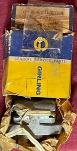 Ajustador de freno trasero OE Girling Austin Healey 100-4 100-6 3000 Triumph TR3-3A NOS - Imagen 1 de 1