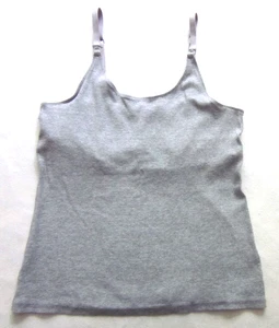 H&M MAMA BH-Hemdchen Farbe Grau Gr. L - Bild 1 von 5