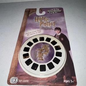 Confezione 3 Mulinelli SIGILLATI Harry Potter Hogwarts Scene Pietra Stregone view-master - Foto 1 di 6