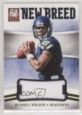 2012 Elite New Breed Jerseys /399 Russell Wilson #25 Rookie RC - Image 1 of 2