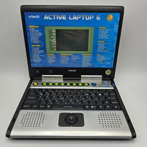 Vtech active laptop E Kindercomputer Lerncomputer für Kinder mehrfarbig LESEN - Bild 1 von 5