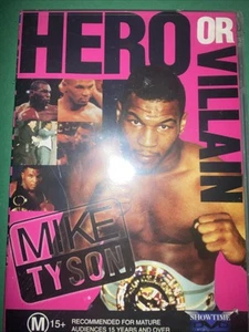 Mike Tyson Hero or Villain (DVD) BRAND NEW SEALED Fast & Free Local Post! PAL 0 - Picture 1 of 2