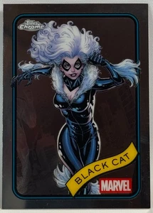 2025 Topps Chrome Marvel - Black Cat - #106 Base - Bild 1 von 2