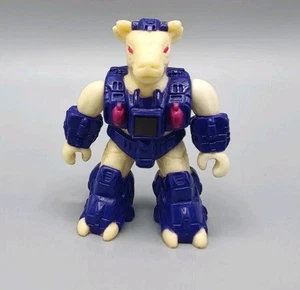 Battle Beast #68 Bodacious Bovine Figure Working Rub Wood Hasbro 1987 Vintage. - Picture 1 of 6
