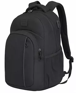Travel Laptop Backpack17 Inch Business Laptop Bag Rucksack with USB Charging ... - Picture 1 of 6
