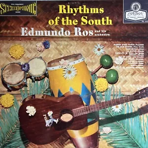 EDMUNDO ROS -RHYTHMS OF THE SOUTH LONDON RECORDS PS 114 VINYL RECORD BLUEBACK LP - Picture 1 of 4