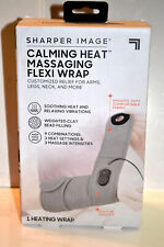 Heat Massaging Calming Flexi Wrap By Sharper Image For Arms Legs Neck and More