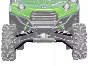 SuperATV High Clearance 1.5" Forward Offset A Arms for Kawasaki Teryx - Black - Picture 1 of 8