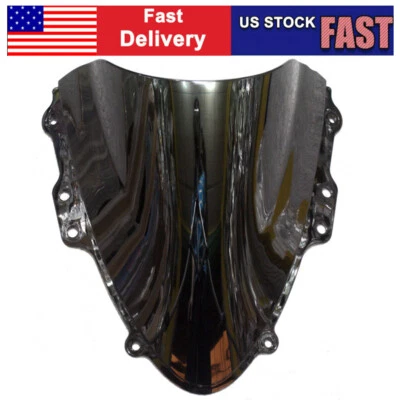 Smoke Motorcycle Windscreen Windshield For Suzuki GSXR600 GSXR750 2004-2005 — 第 1/4 张图片