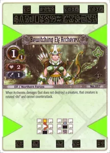 3x Bewitching Elf Archeress EOJ SET1 #057 PS3 Ojo del Juicio Inglés Casi Nuevo Tarjeta C - Imagen 1 de 1