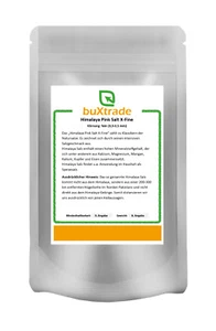 2 kg | Himalaya Pink Salt X-fine | Körnung: Sehr fein (0,3-0,5mm) | Salz 2000g - Bild 1 von 2