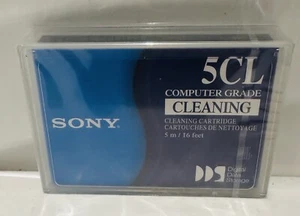 Sony Computer Grade DDS Data Storage Cleaning Cartridge Cassette Tape (DG-5CL) - Picture 1 of 3