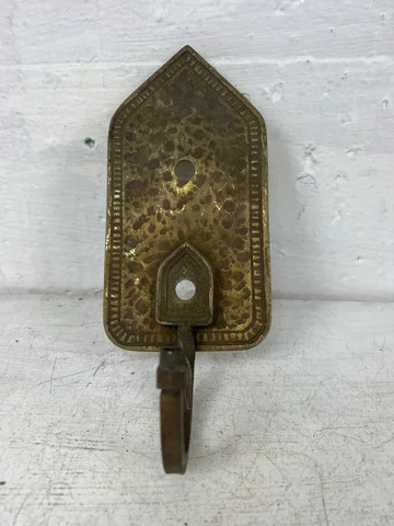 Antique Art Deco Federal Shield Back Wall Sconce Ornate Victorian Brass Lot 21 Cover
