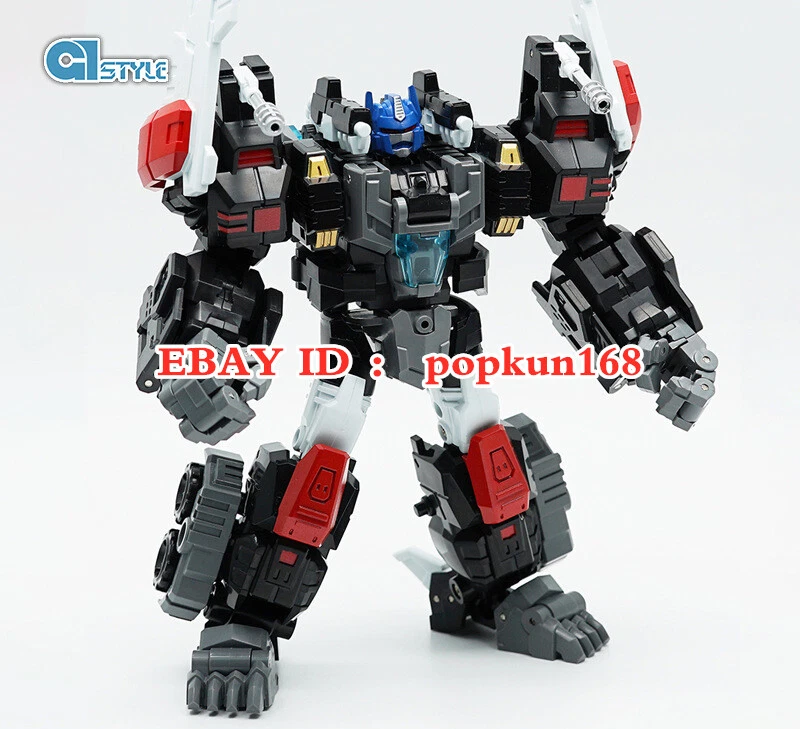 New In Stock Optimal Optimus Black Maximal Knight 8802B Actions Figure Robot Toy - Image 1 of 4