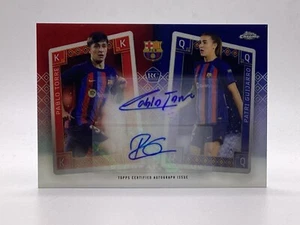 TOPPS BARCELONA CROMO 2022/23 AUTO REYES Y REINAS GUIJJARO TORRE - Imagen 1 de 2