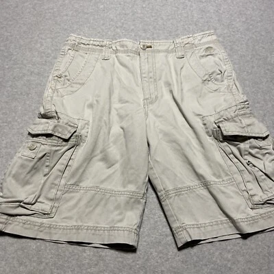 Pantalones Cortos Timberland Carga Para Hombre 32 Gris Claro 10" Entrepierna Senderismo Exterior 5 Bolsillos Foto 1 de 4